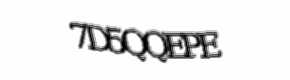 Security check image, please type the characters shown